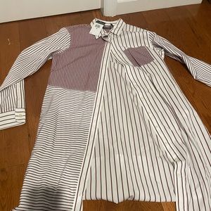 NWT LAUREN STRIPED DRESS